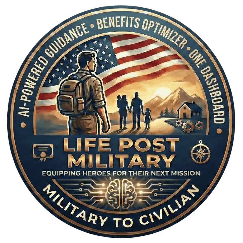 Life Post Military Logo